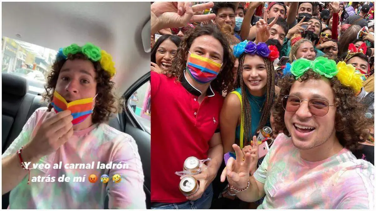 Luisito Comunica fue victima de intento de robo en marga LGBT